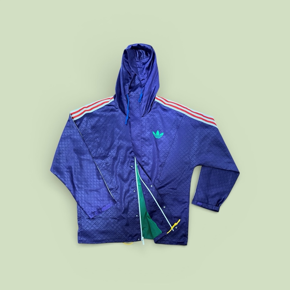 Adidas Men's Vibrant Purple Windbreaker‎ - Picture 3 of 4